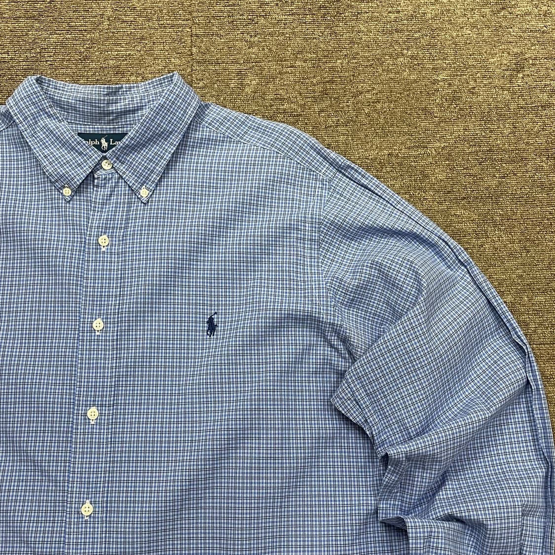 (2XL) POLO 폴로 랄프로렌 체크 셔츠 클래식핏 상품이미지4