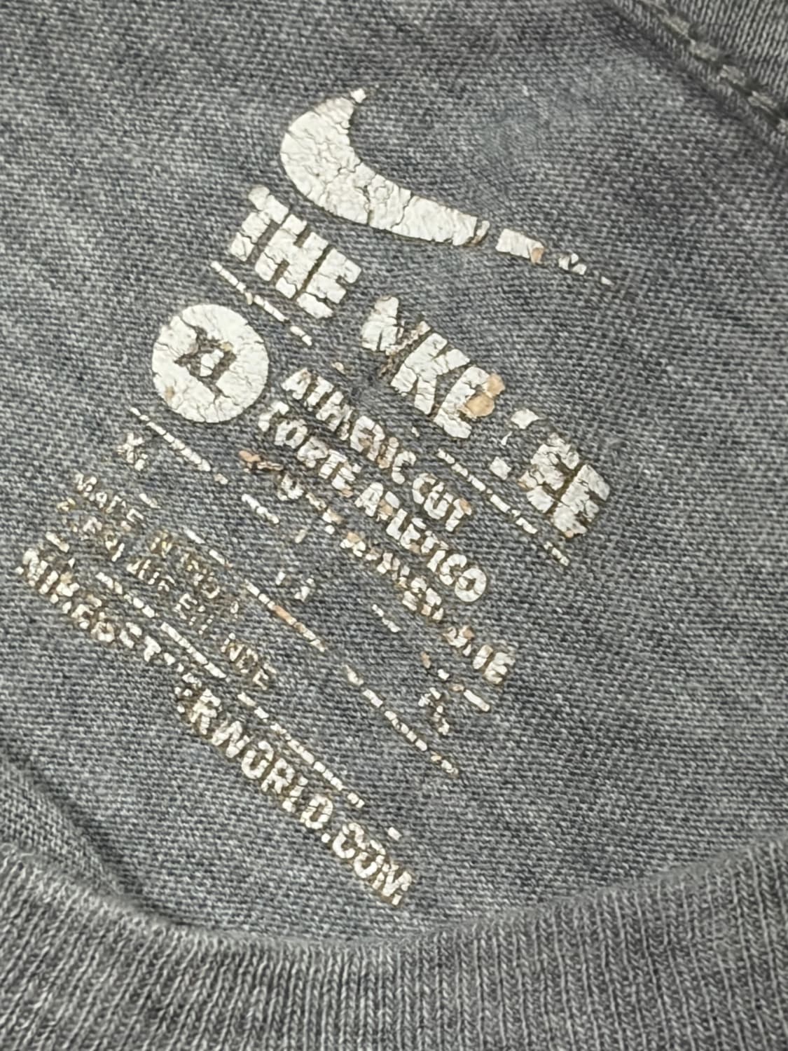 나이키(Nike) 빈티지 그레이 반팔 티셔츠 상품이미지5