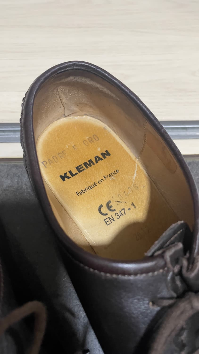 KLEMAN 클레망 파드레 금카엘 파라부트 브라운 티롤리안 슈즈 구두 상품이미지3