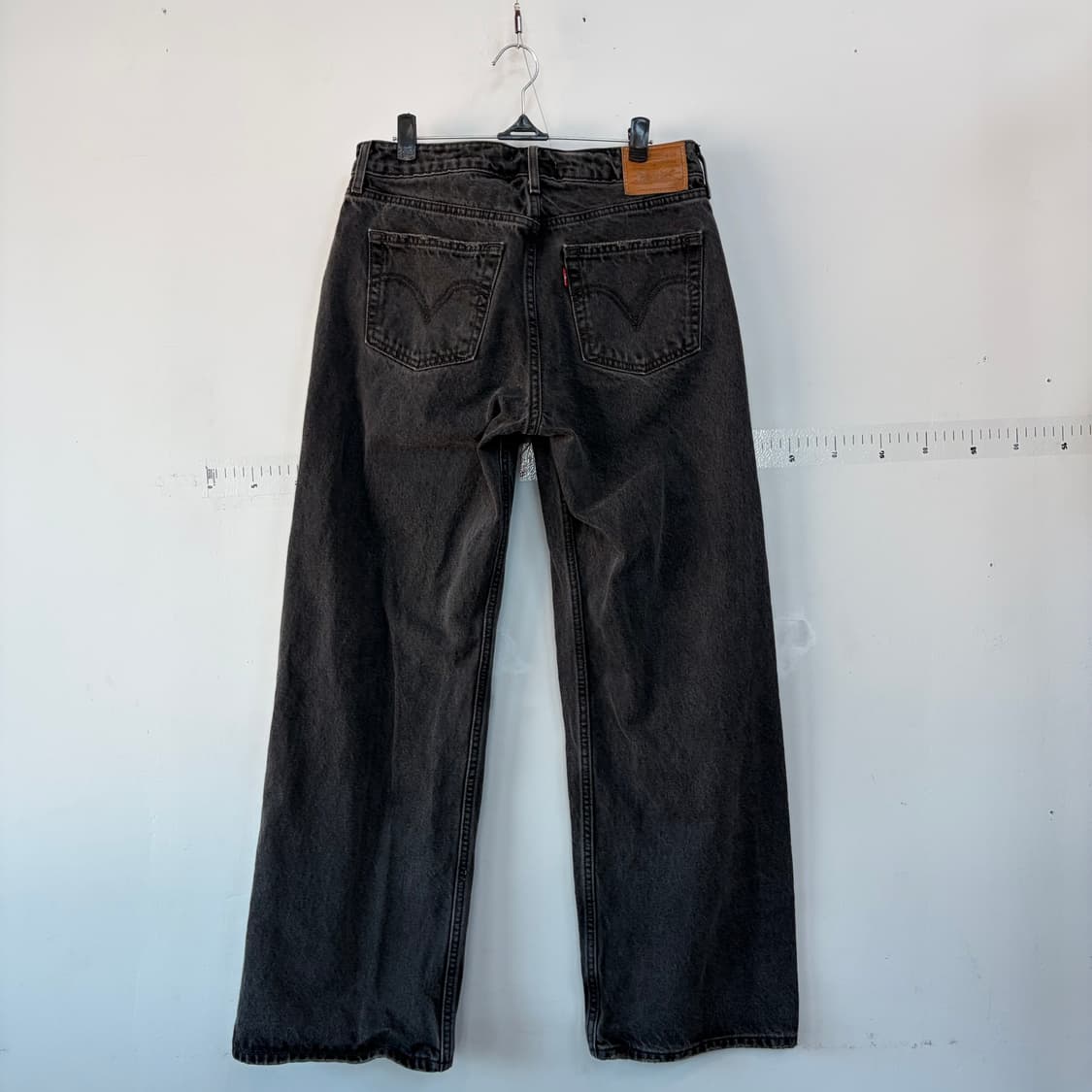 리바이스 그레이 와이드 데님 팬츠 상품이미지3