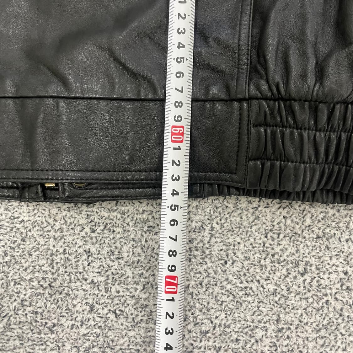 아르페지오 램스킨 양가죽 봄버재킷 0120HS1 상품이미지5