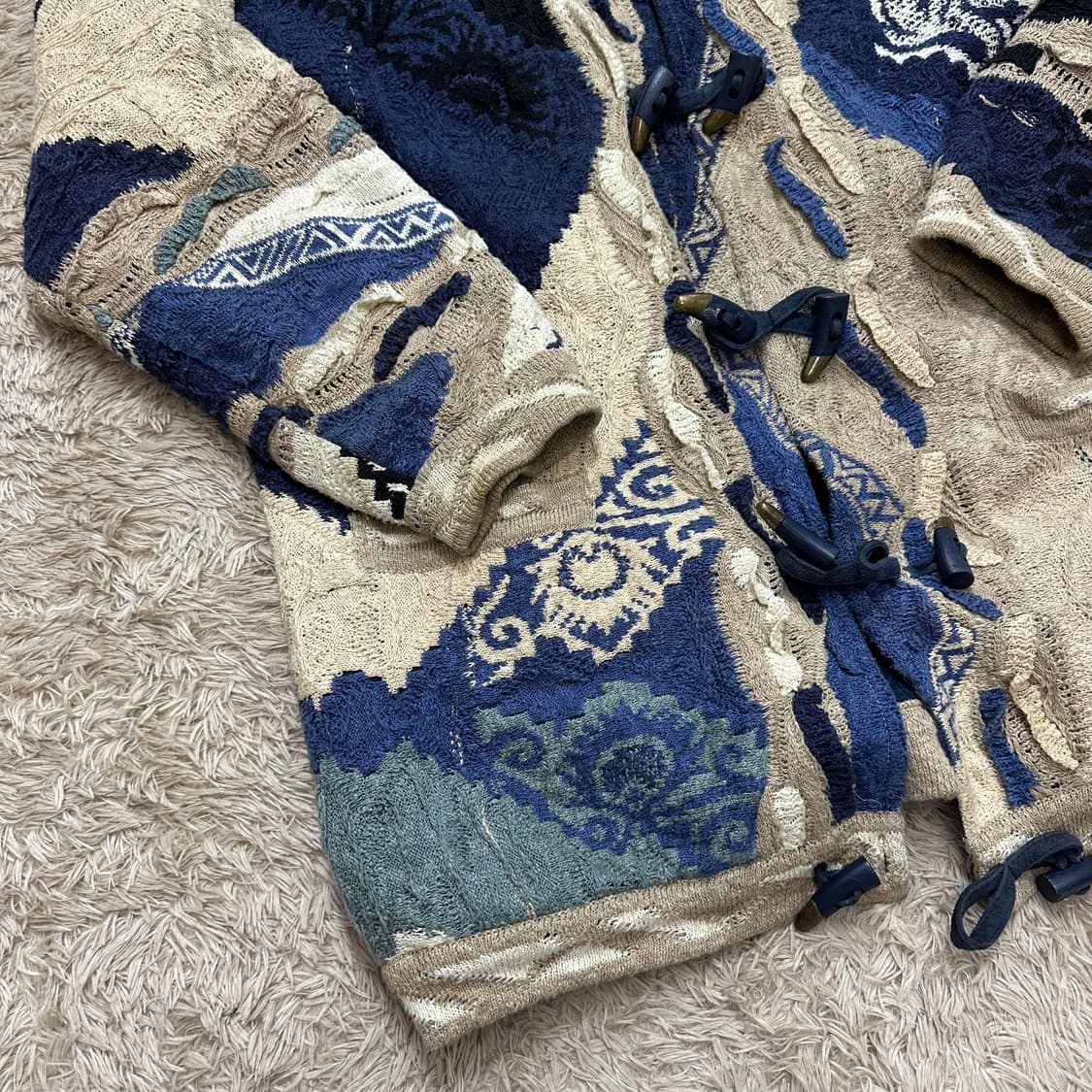 쿠지 coogi 80s 3D 케이블 토글 코트 상품이미지3