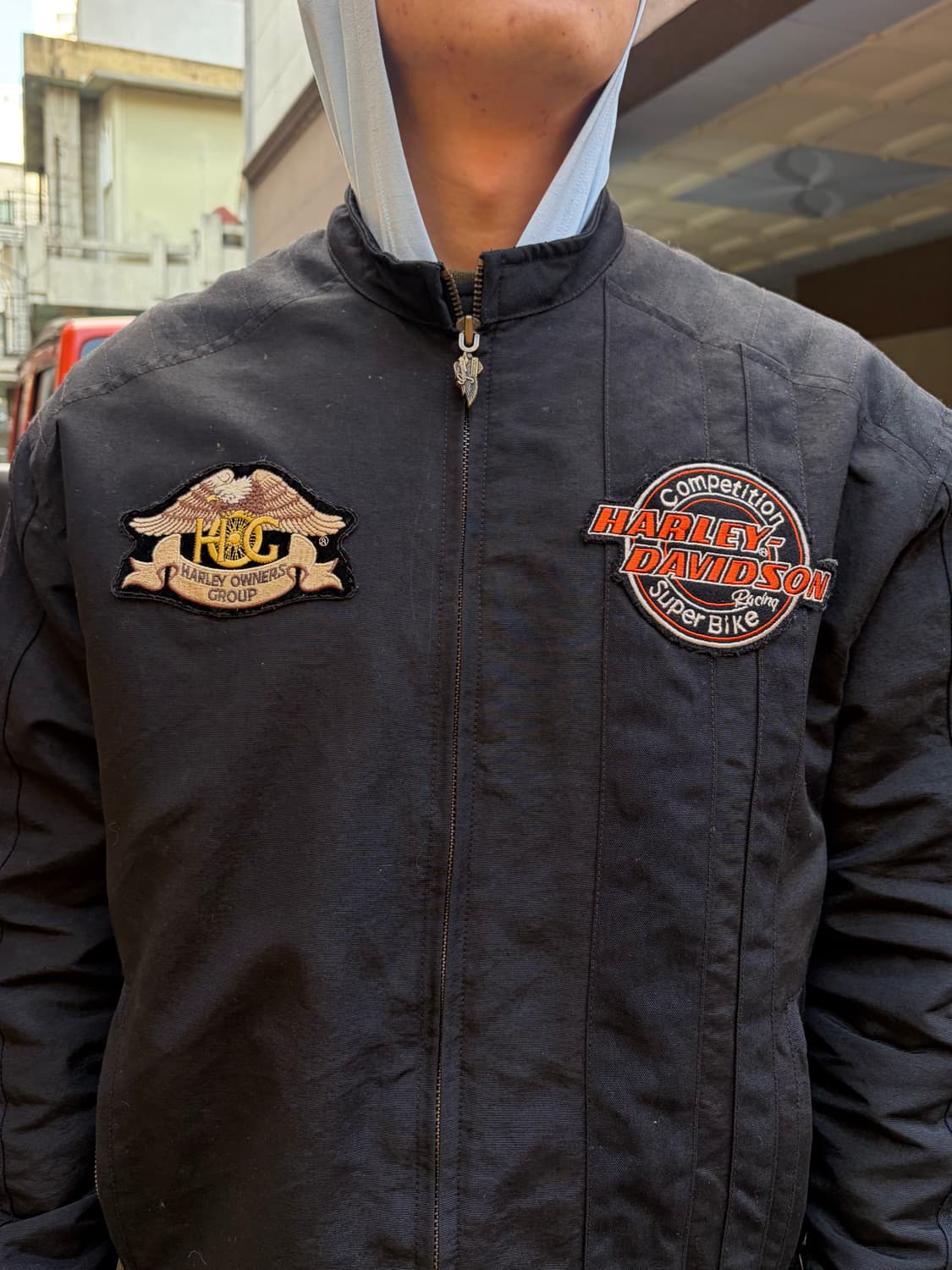 Harley Davidson logo motorcycle jacket 상품이미지5
