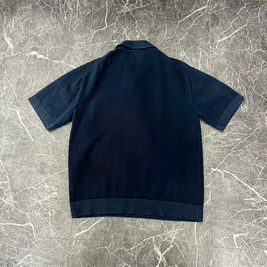 A.P.C 아페쎄 로고 카라넥 니트 반팔 PK 상품이미지3