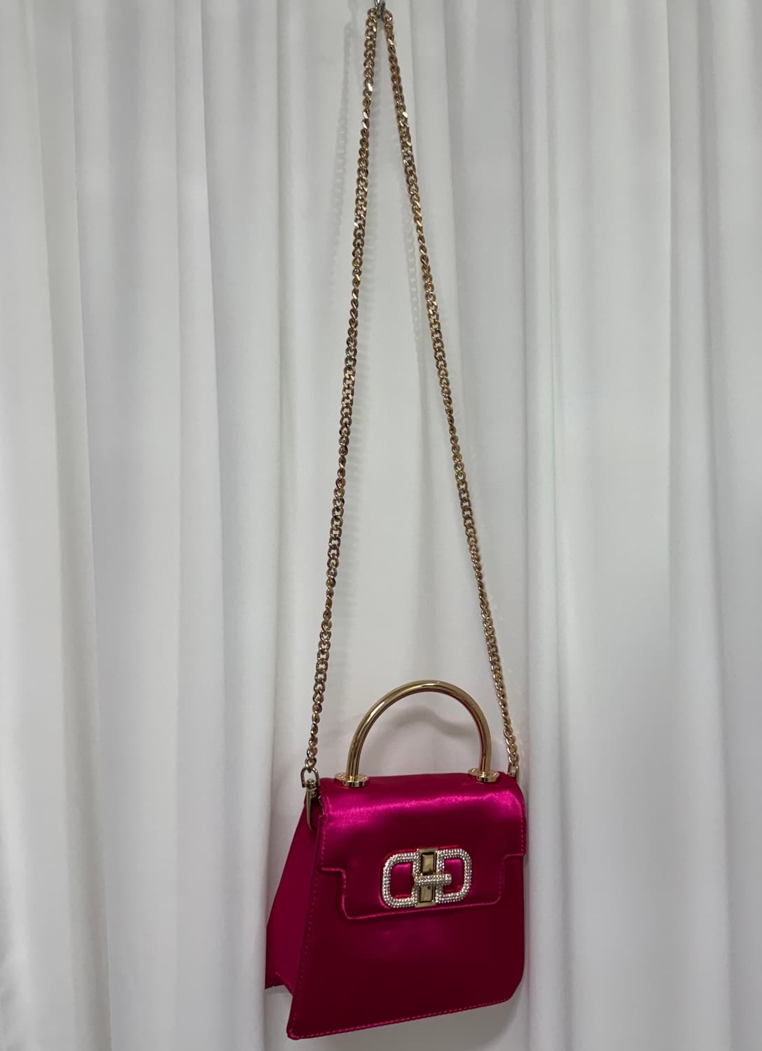 [새상품] ALDO 알도 핑크 탑핸들 체인 크로스백 상품이미지8