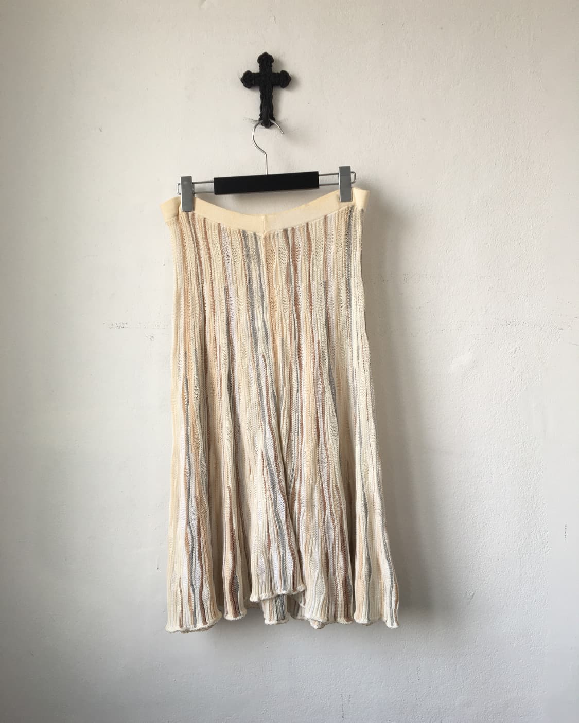 Line detail pleats knit skirt 상품이미지2