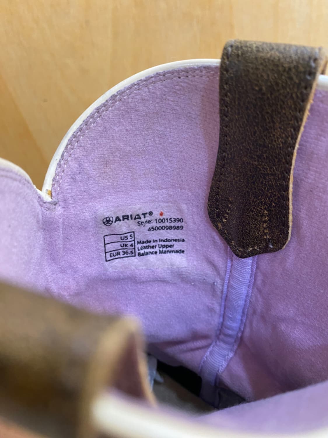 ARIAT square toe western boots 스퀘어토 웨스턴 상품이미지8