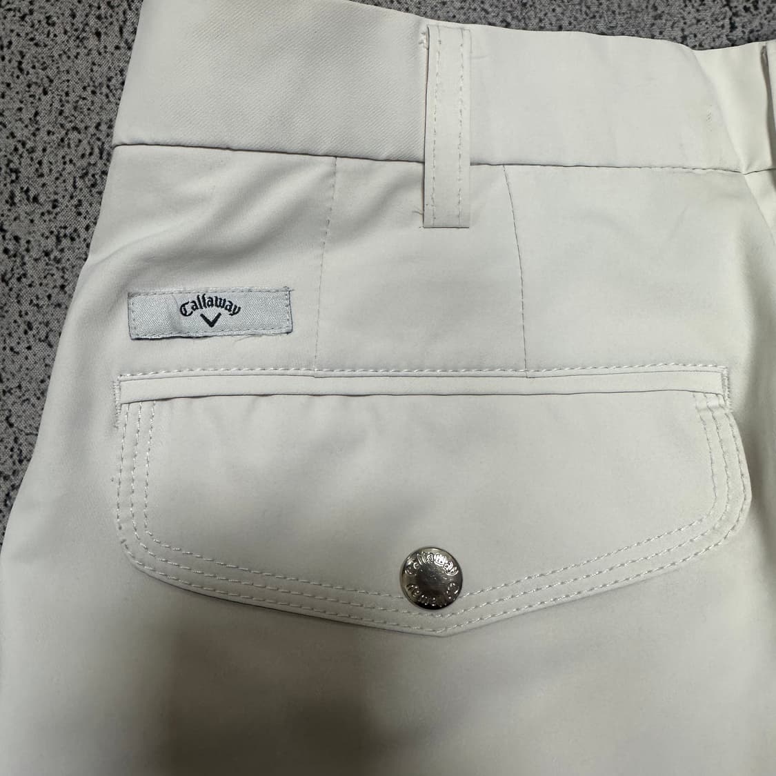✨ (바배) 캘러웨이 화이트 골프 팬츠  상품이미지3