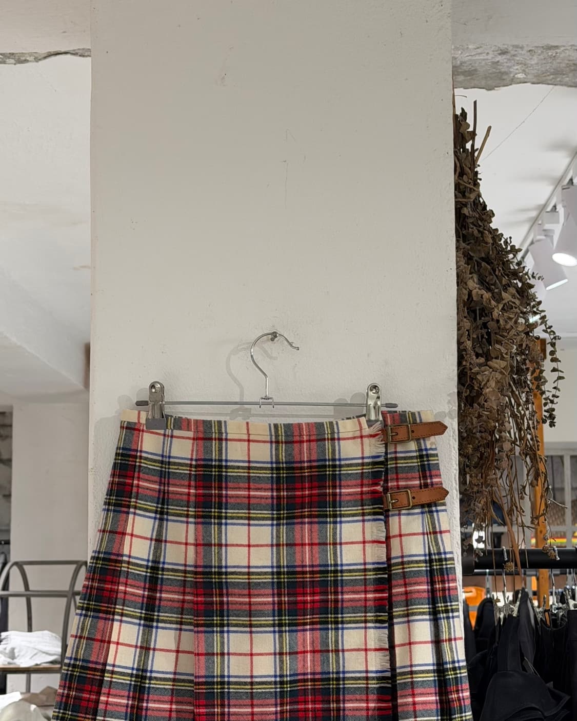 랄프 로렌 플리츠 플래드 미니스커트 상품이미지2