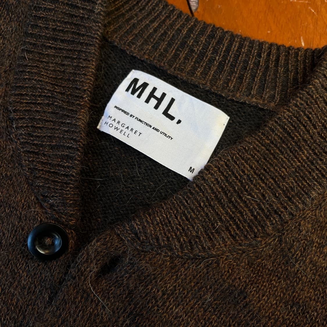 MHL 마가렛호웰 울 혼방 가디건 [ 95 ] 상품이미지3