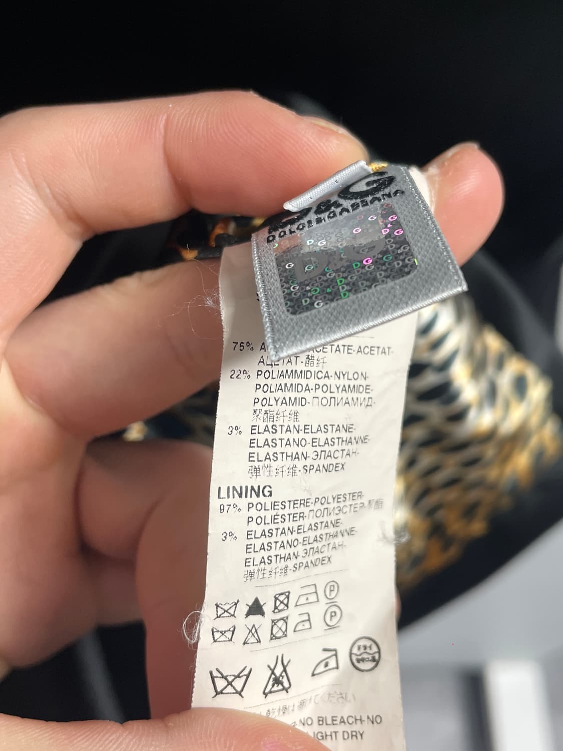 돌체엔가바나 블랙 원피스 (on.604) 상품이미지6