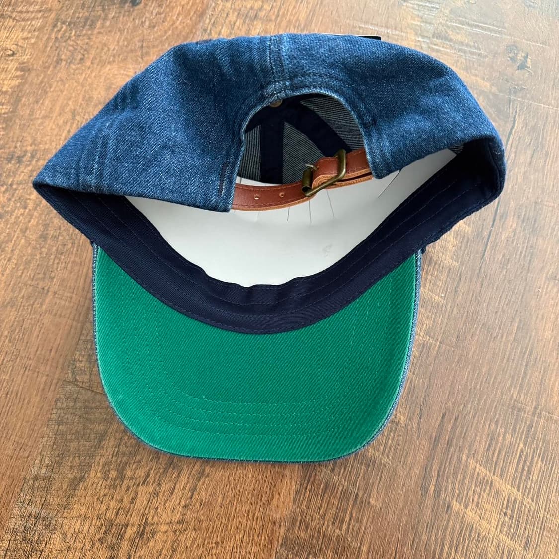 RRL 더블알엘 랜치 로고 데님 볼 캡 상품이미지2