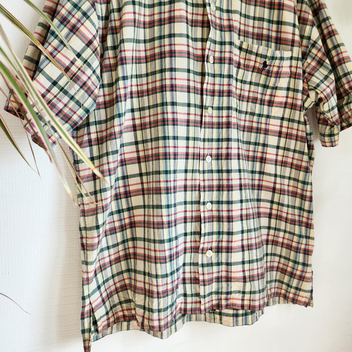 90s 폴로 랄프로렌 콜드웰 룹카라 셔츠(USAmade) 상품이미지3