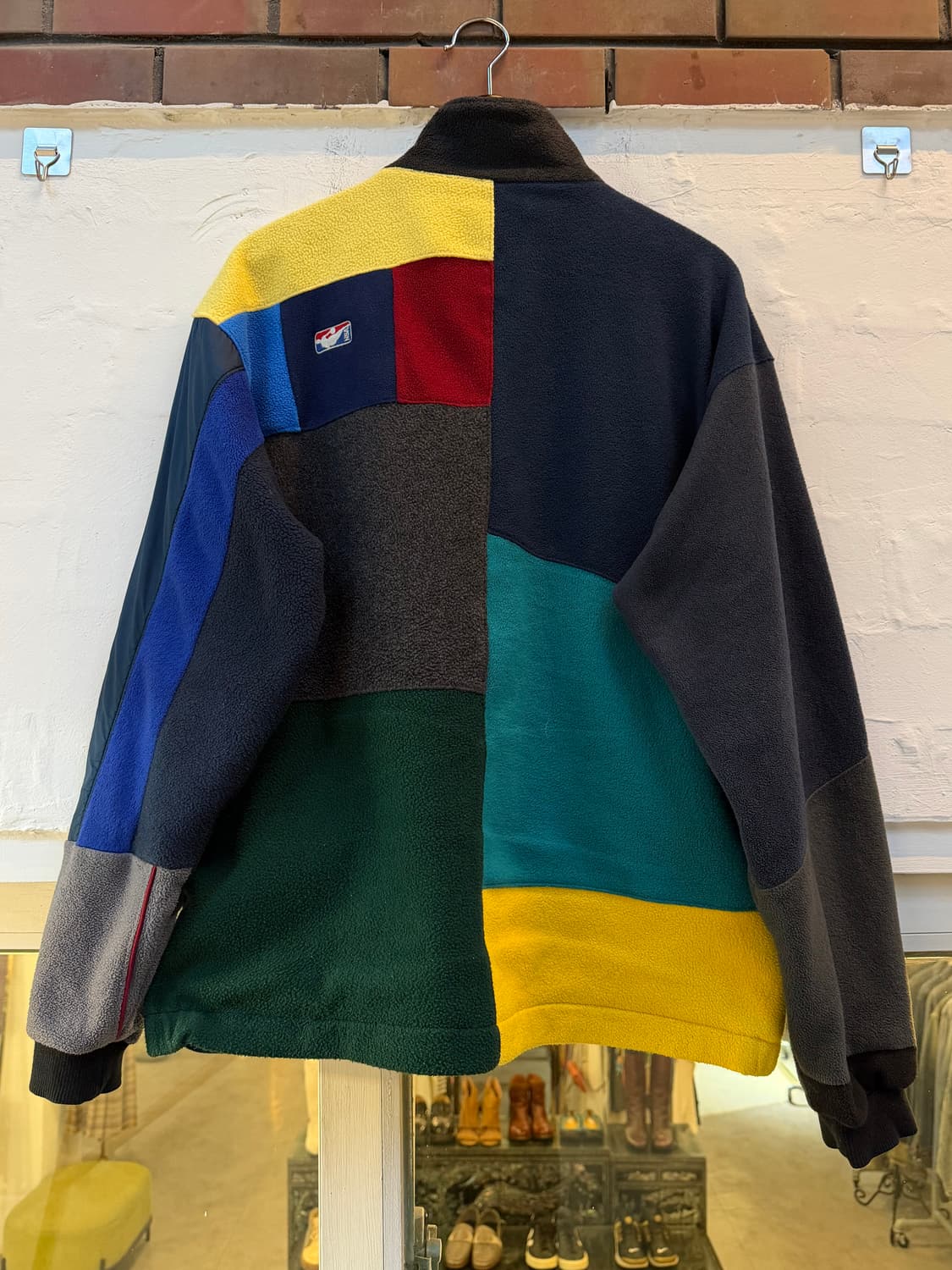 Aozora blue heaven 패치워크 업사이클링 후리스 4 상품이미지7