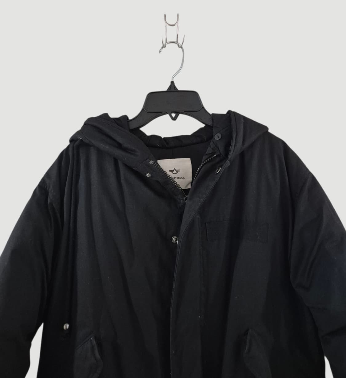 에비뉴서울 여자 오버핏 야상 오리털롱패딩 상품이미지2