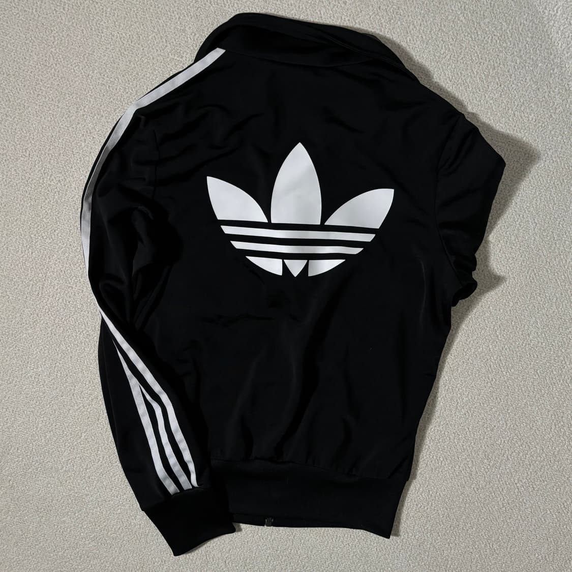 아디다스 파이어버드 블랙 트랙탑 딱붙핏 져지 상품이미지3