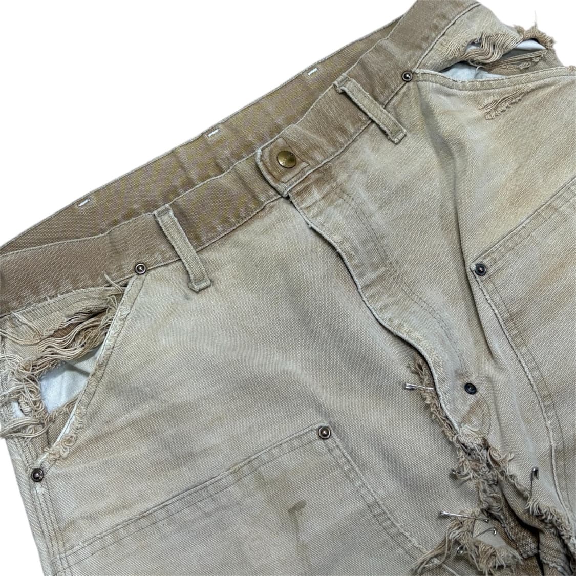 [junk] 빈티지 칼하트 b01 더블니 brn 썩블니 상품이미지3