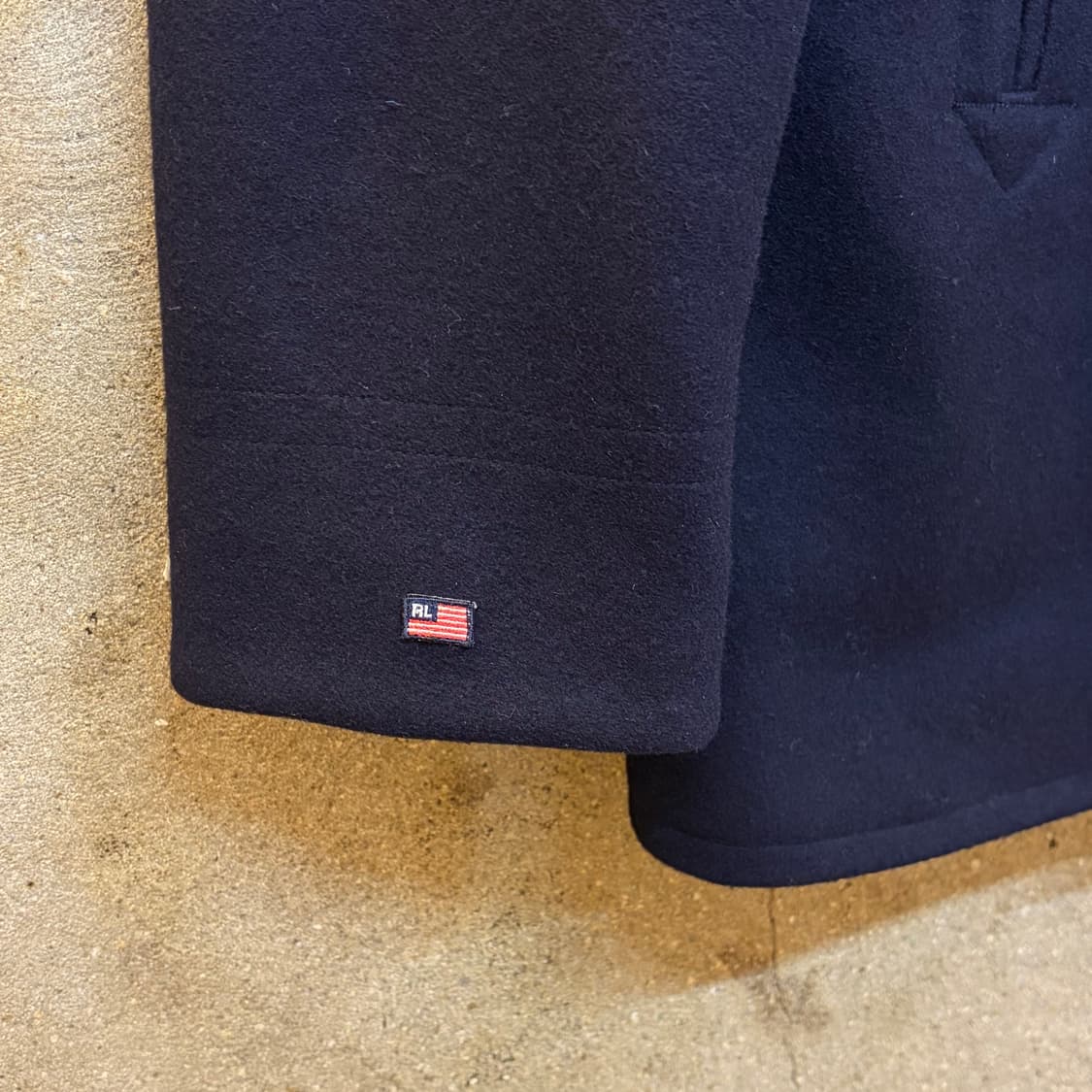 90s USA 빈티지 폴로랄프로렌 폴로진스 오리지널 피코트 울코트 상품이미지6