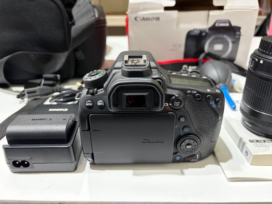 캐논 EOS 80D 카메라 + 렌즈 가방#신품급 상품이미지3