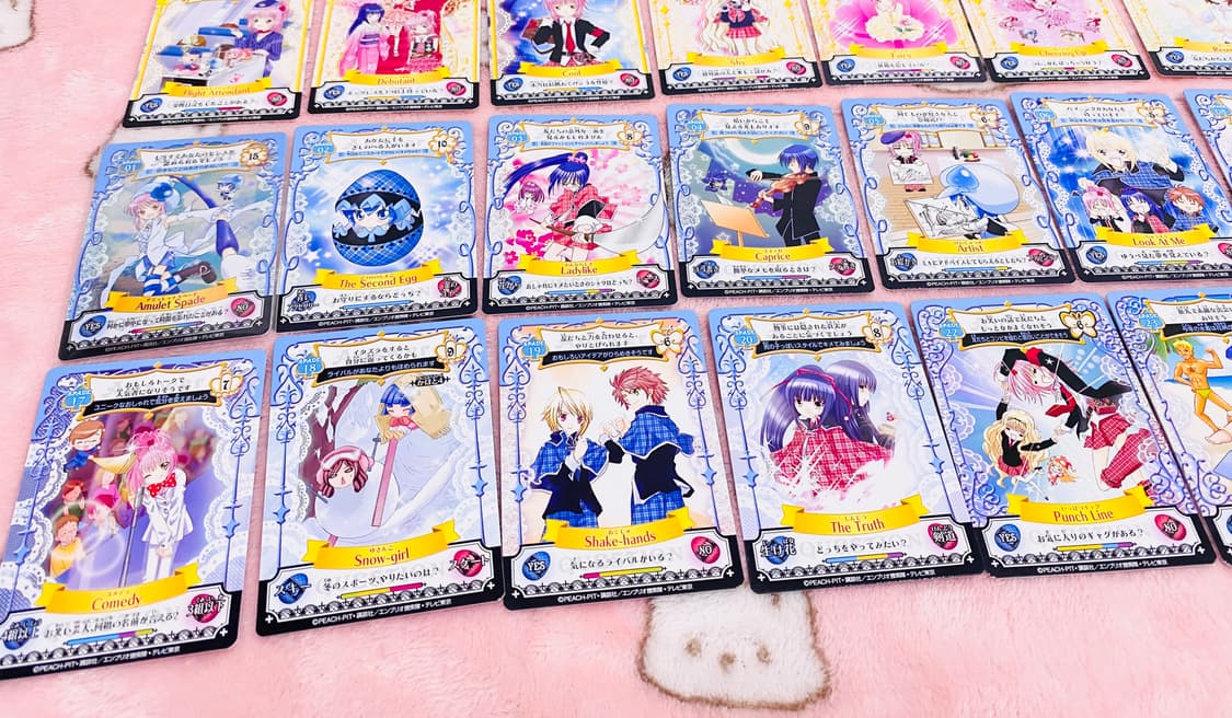 캐릭캐릭체인지 캐캐체 에뮬릿 플로우 카드 일본판 세트 상품이미지4