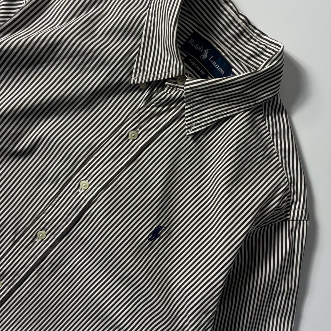 Polo  폴로 랄프로렌 자수 코튼 스트라이프 셔츠 상품이미지3