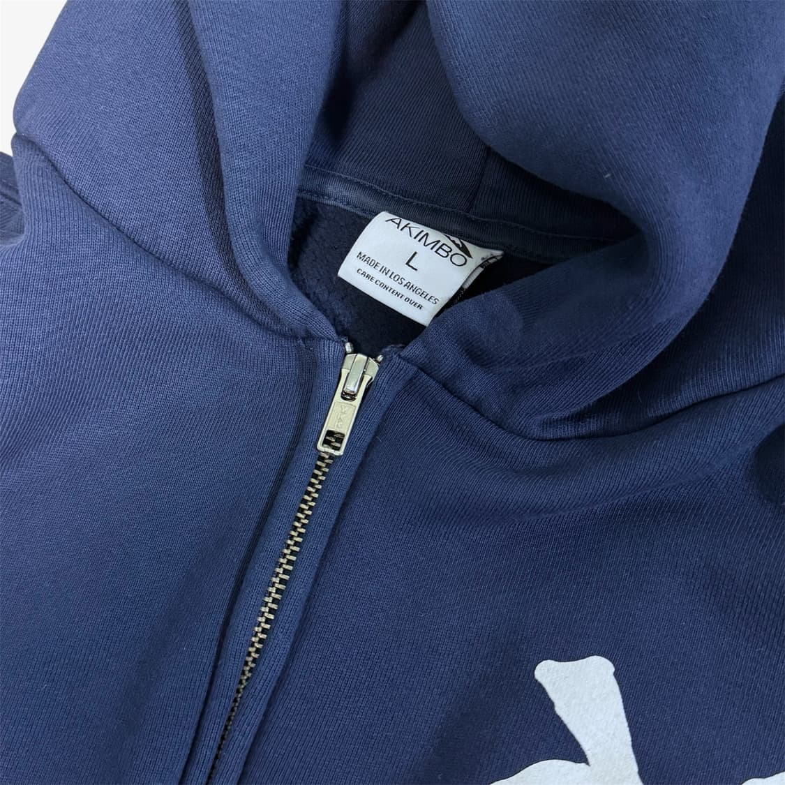 (L) 아킴보클럽 NY 후디집업 네이비 상품이미지2