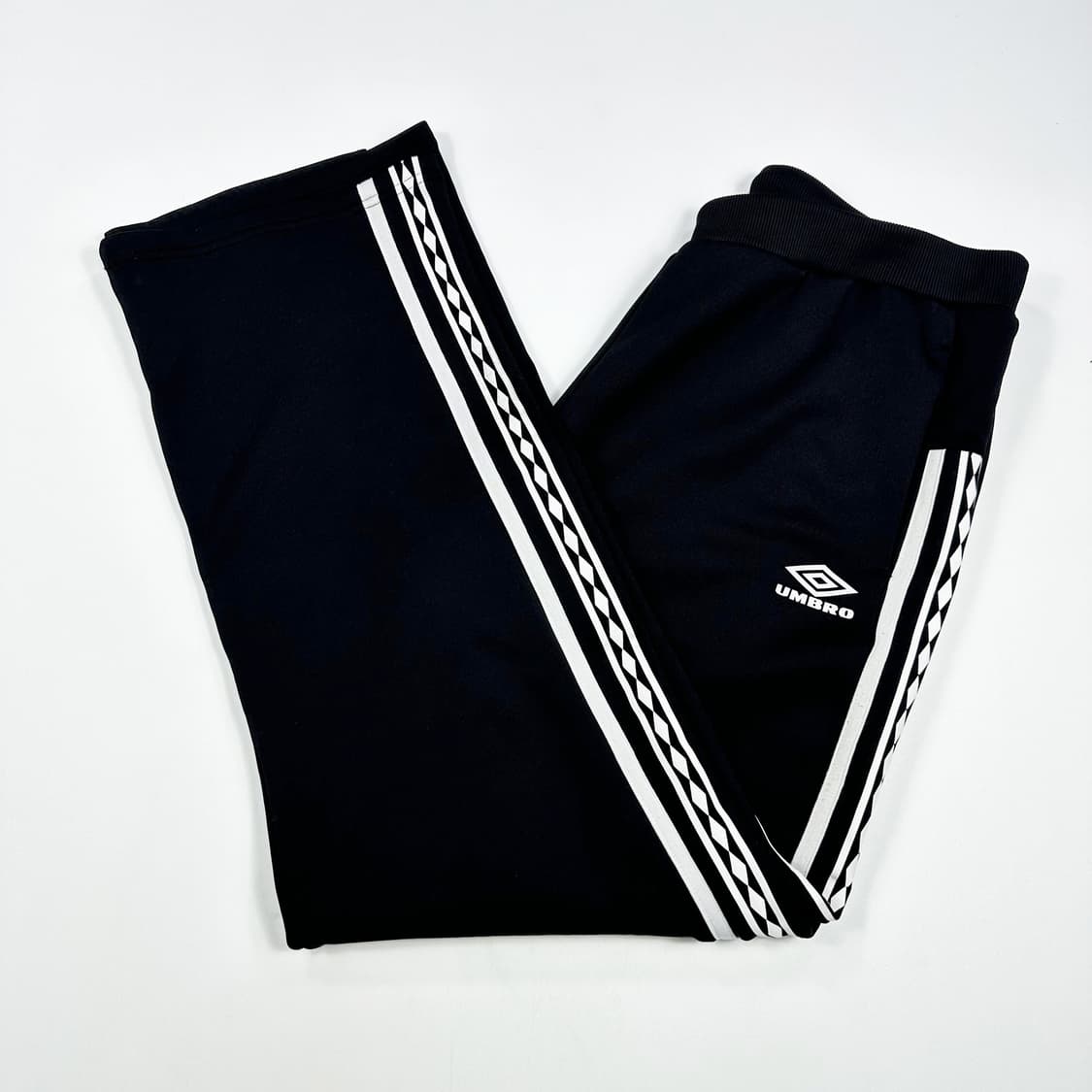 엄브로 사이드라인 블랙 일자 츄리닝바지 (XL) 상품이미지2