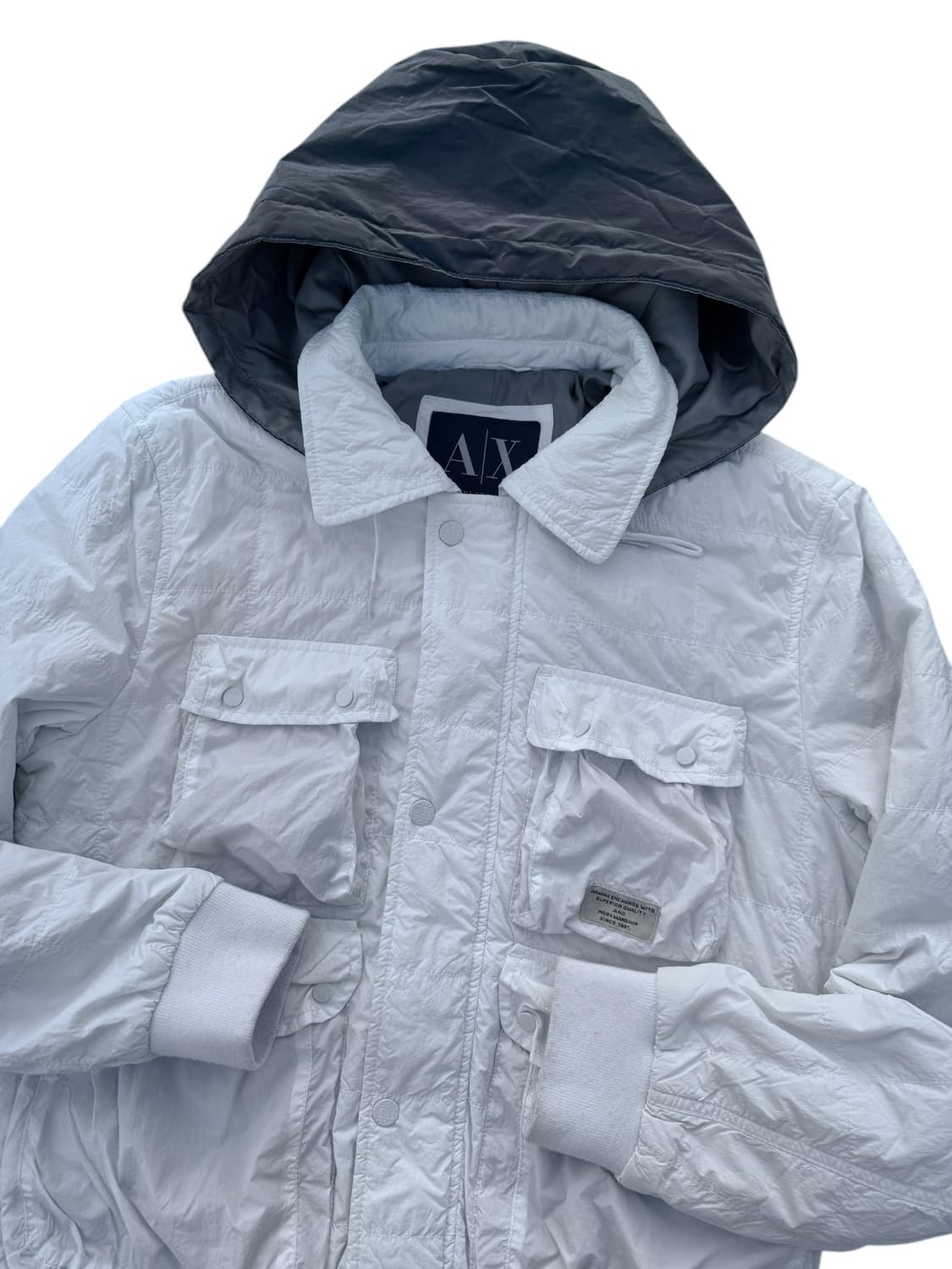 Armani Exchange 알마니 리플렉티브 후디 유틸리티 자켓 상품이미지2