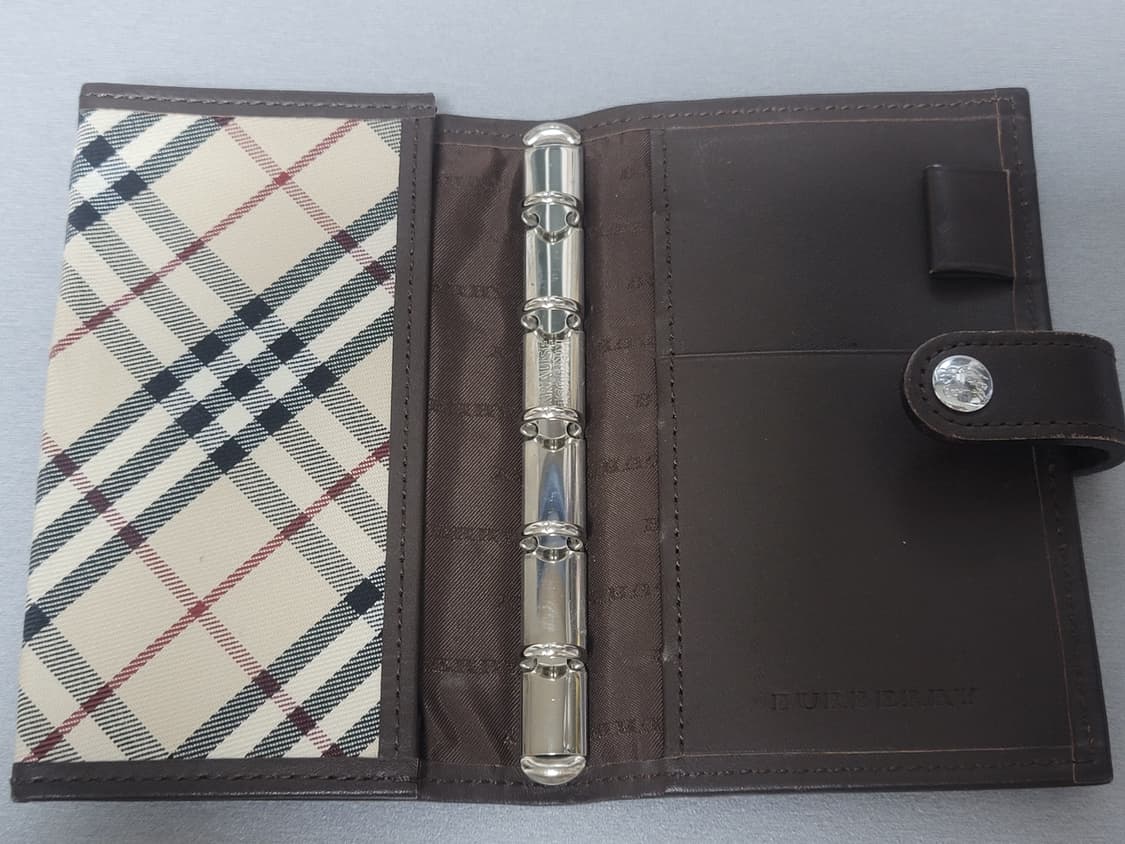 버버리 5공 다이어리 수첩 애쉬포드 파일로팩스 로로마 m5 상품이미지2