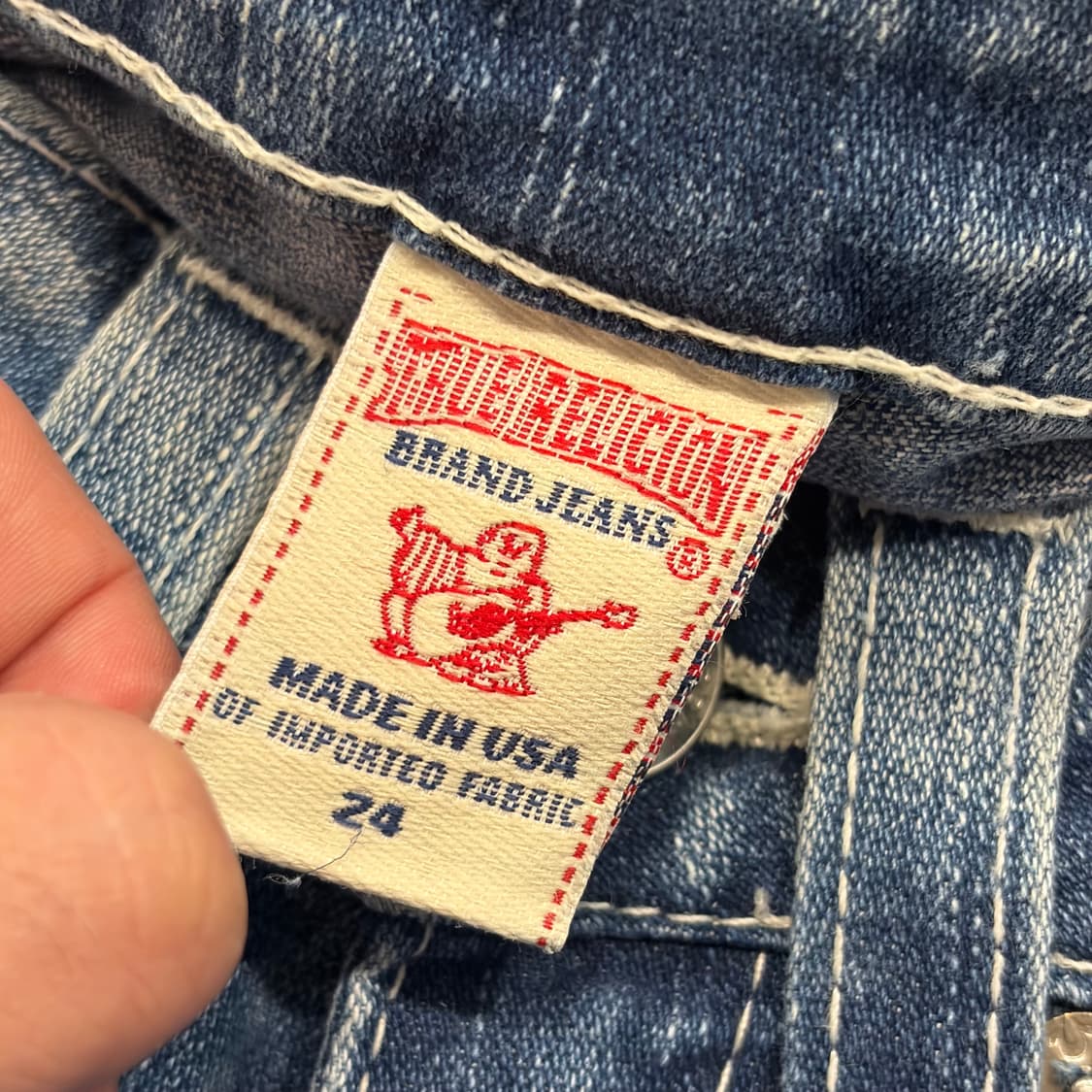 [24] 트루릴리젼 조이 청바지 데님 팬츠 우먼 D612 상품이미지7