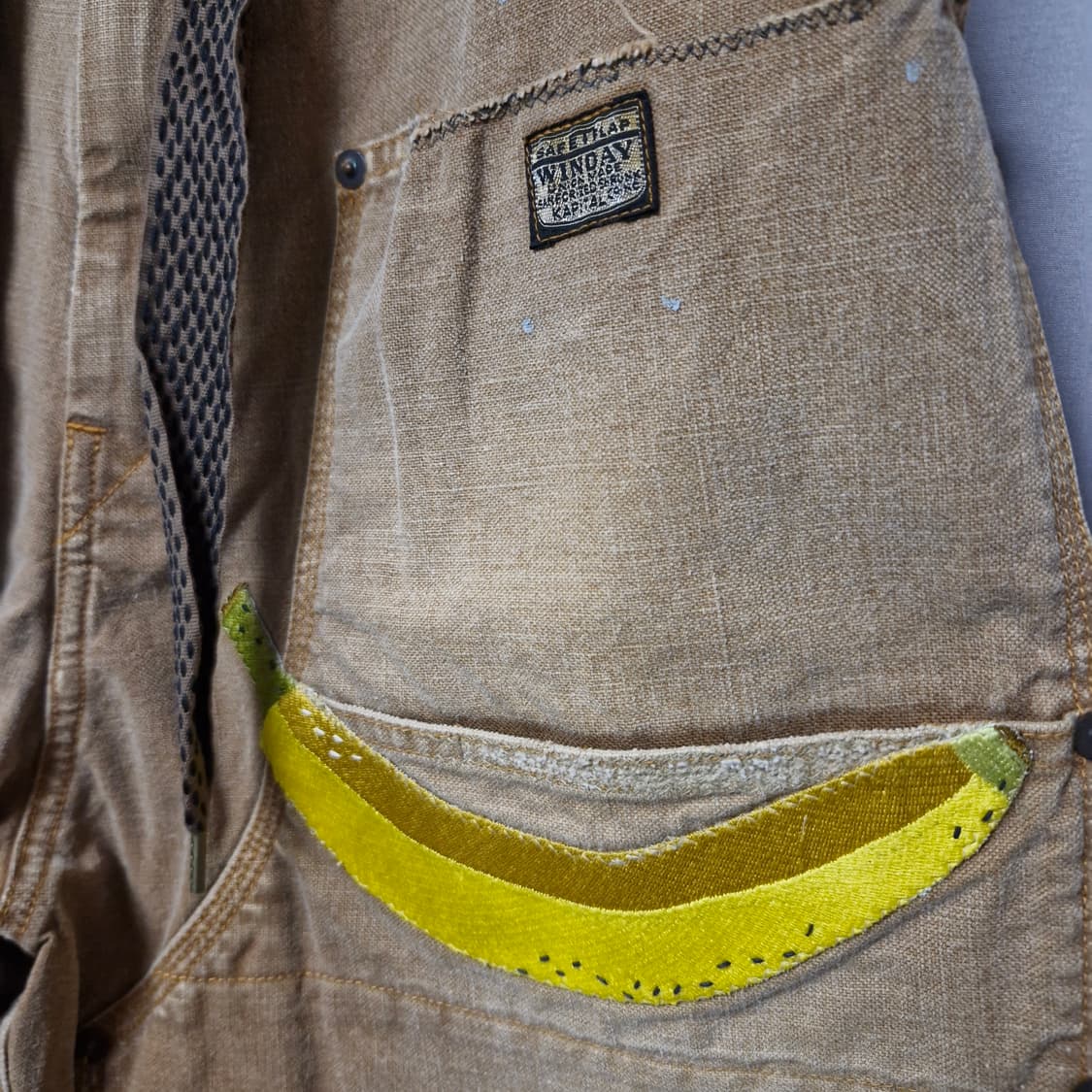 캐피탈 캔버스 쇼츠 바나나 패치 상품이미지6