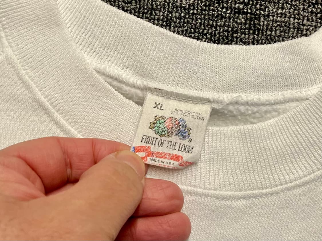 [100] 80년대 푸르트오브더룸 엘라바마 콘서트 맨투맨 XL  상품이미지3