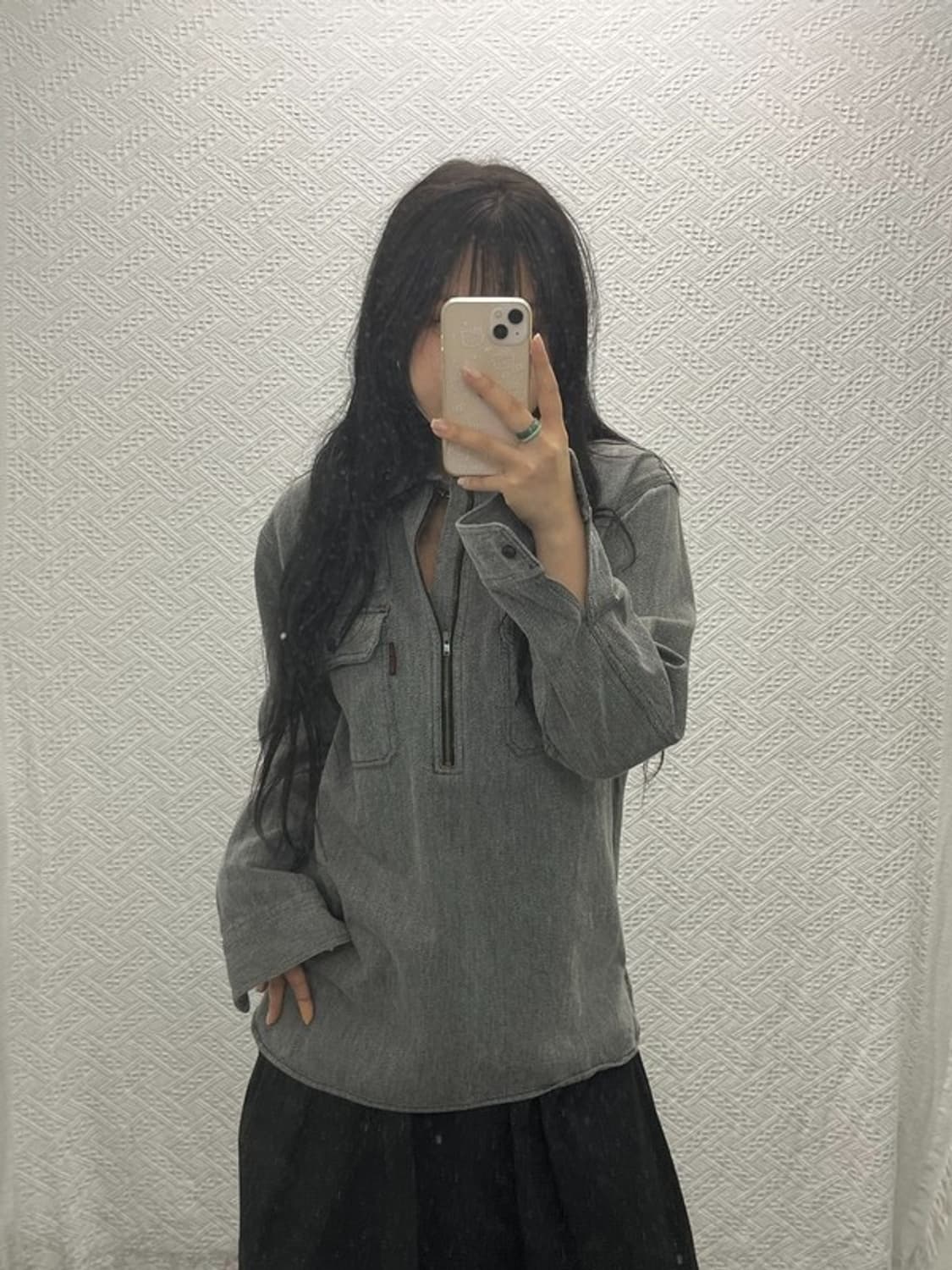 벤 데이비스 테크웨어 투포켓 아노락 반집업 워크셔츠 M C06534 상품이미지2