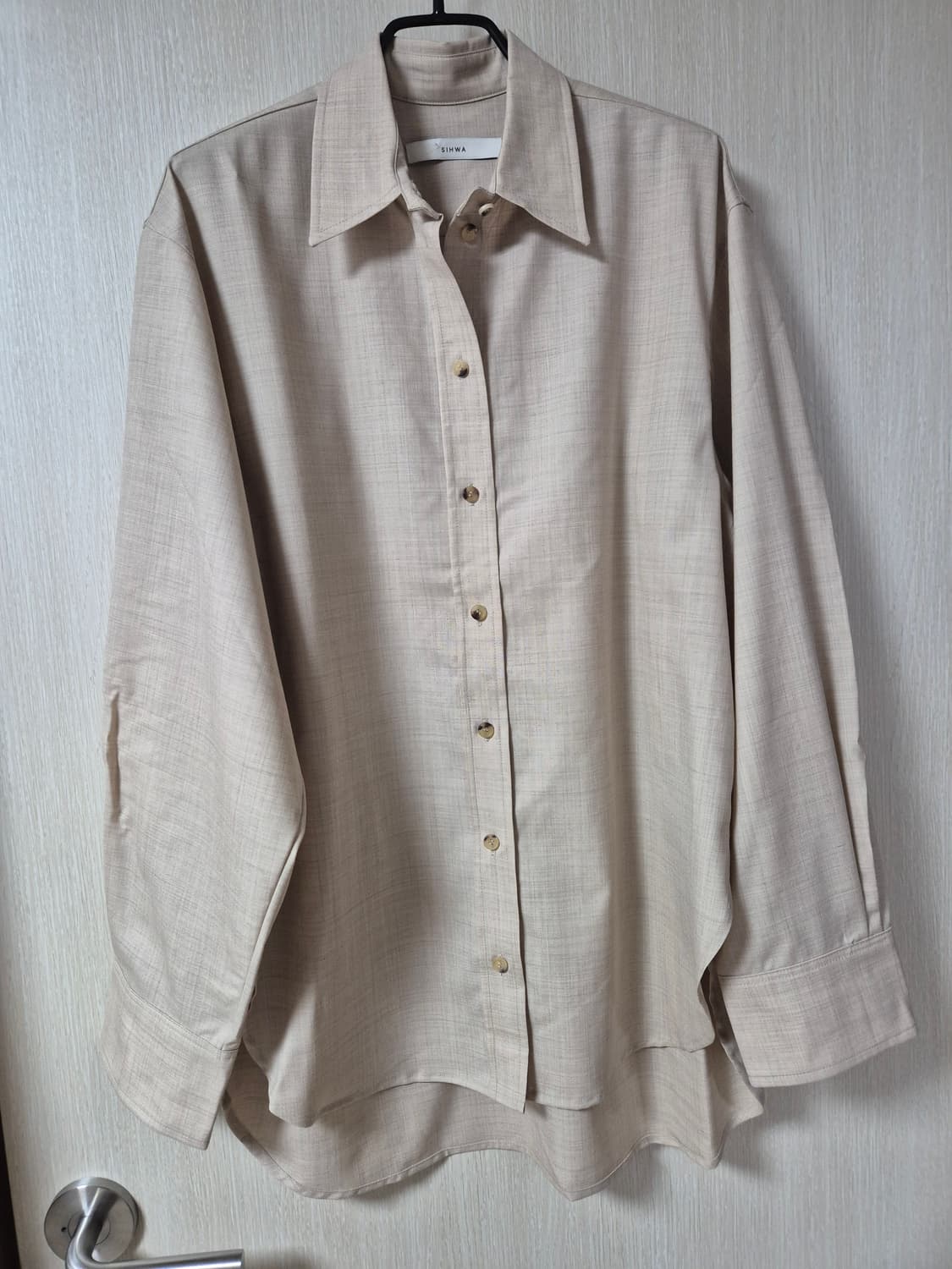 레디투웨어 시화 셔츠 SINWA 블라우스 오버핏 남방 상품이미지1