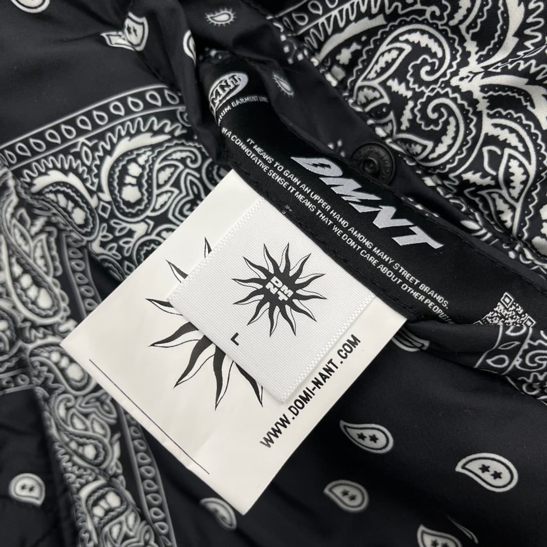 DMNT 반다나 패턴 리버시블 MA-1 점퍼 L ( 출고가 459000원 상품이미지8