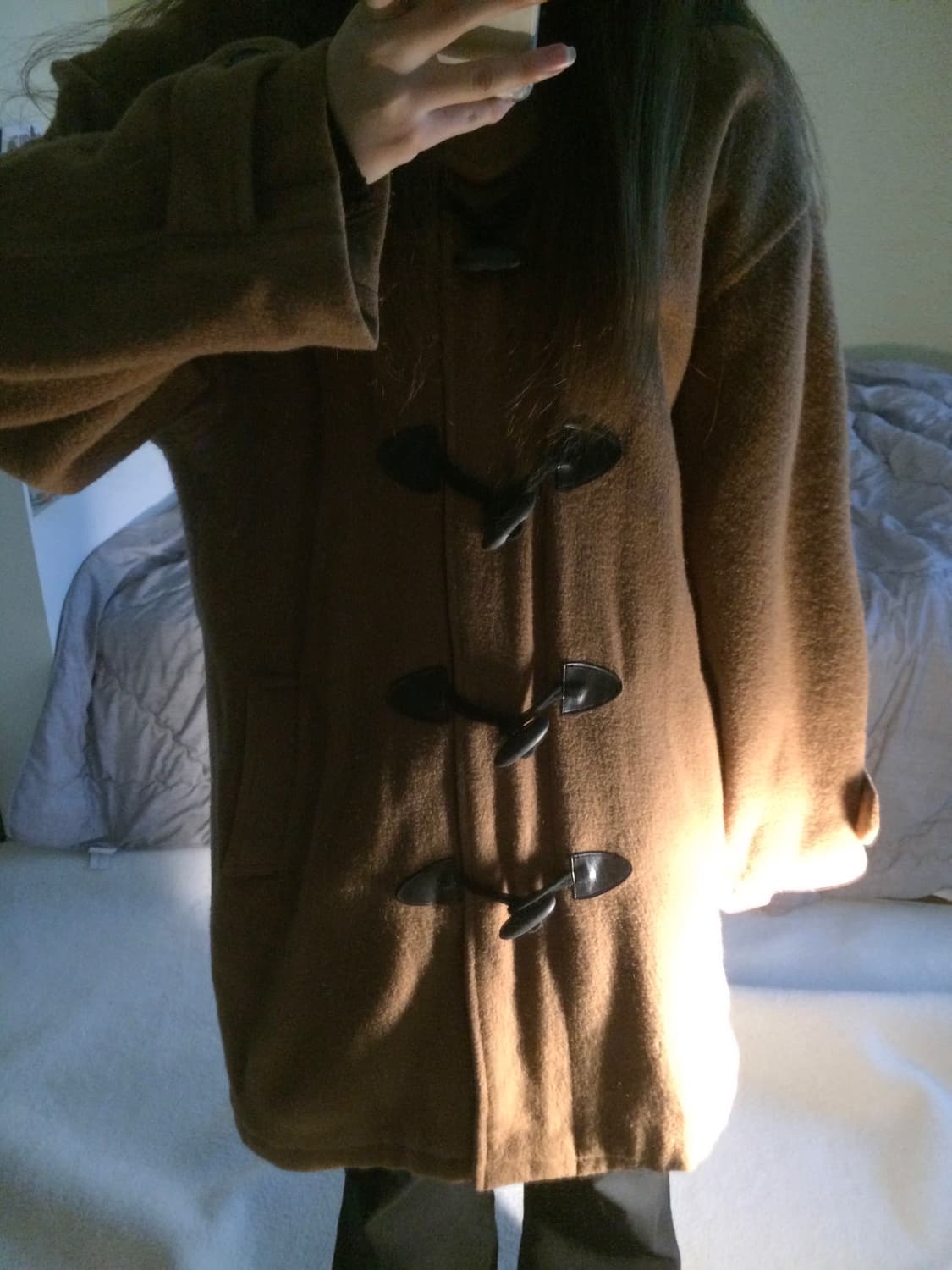 scandal scoop duffel coat 떡볶이 코트 상품이미지6