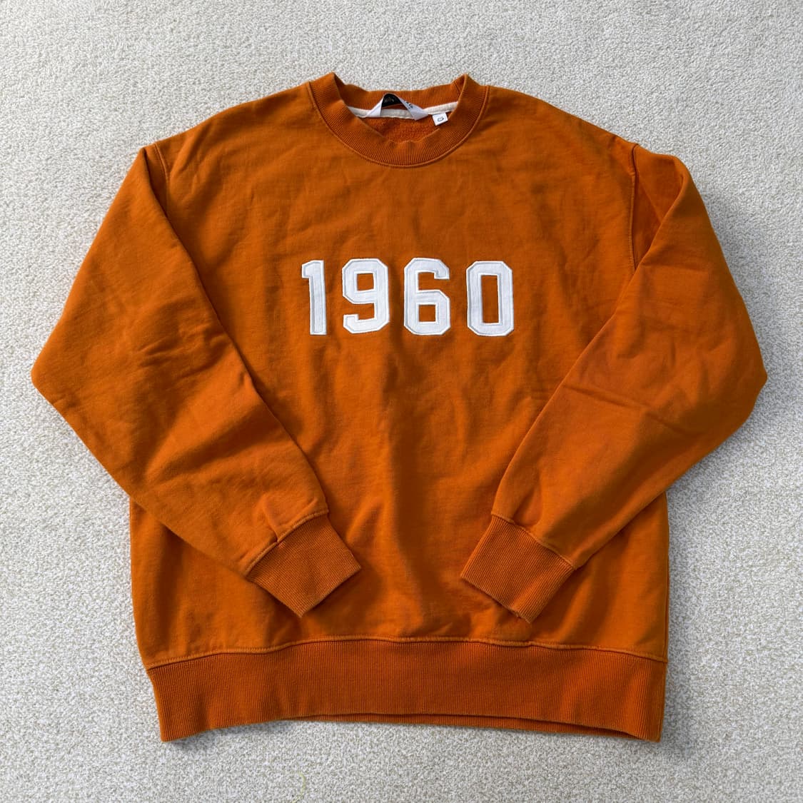 [S] 유니폼브릿지 1960 오렌지 맨투맨 1229T2 상품이미지1