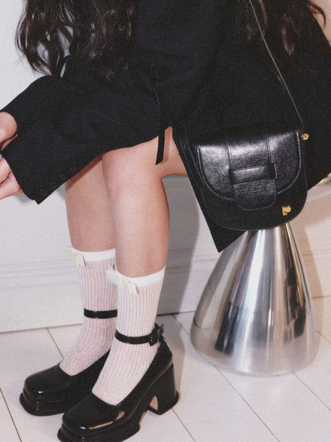 파퓸드로브 Sac Sucre Twinkle 블랙 미니 크로스백 가방 상품이미지1