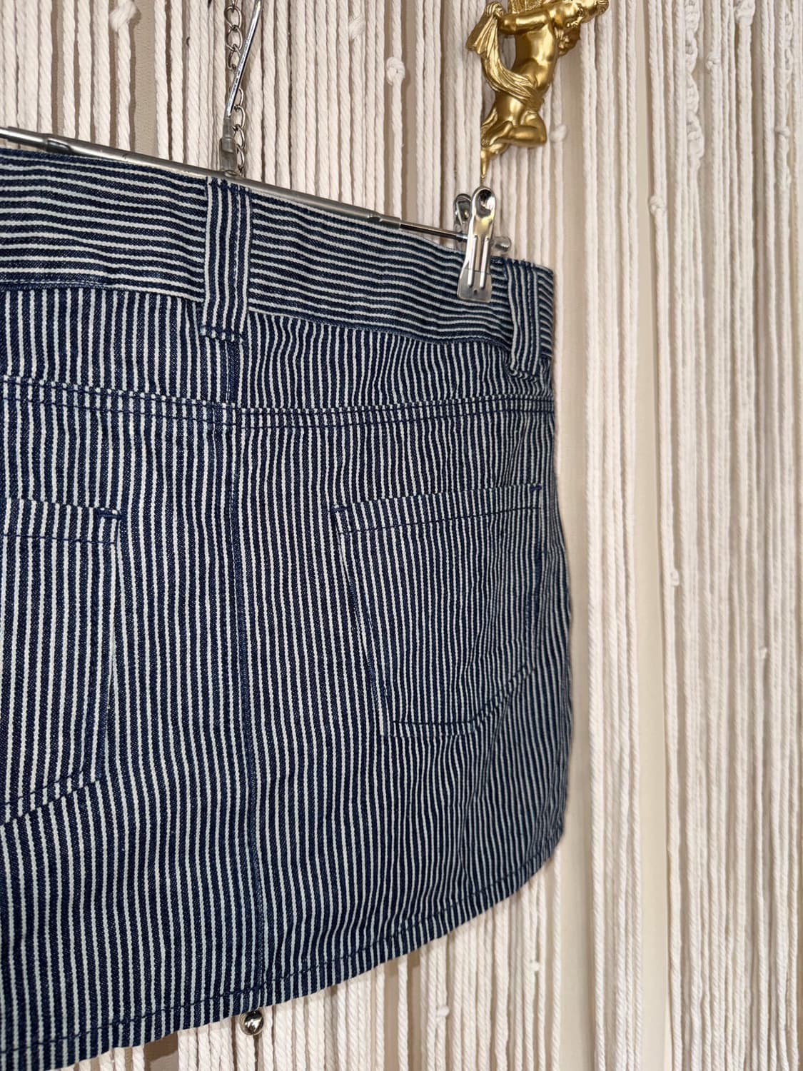 Striped Denim Mini Skirt 0021 상품이미지9