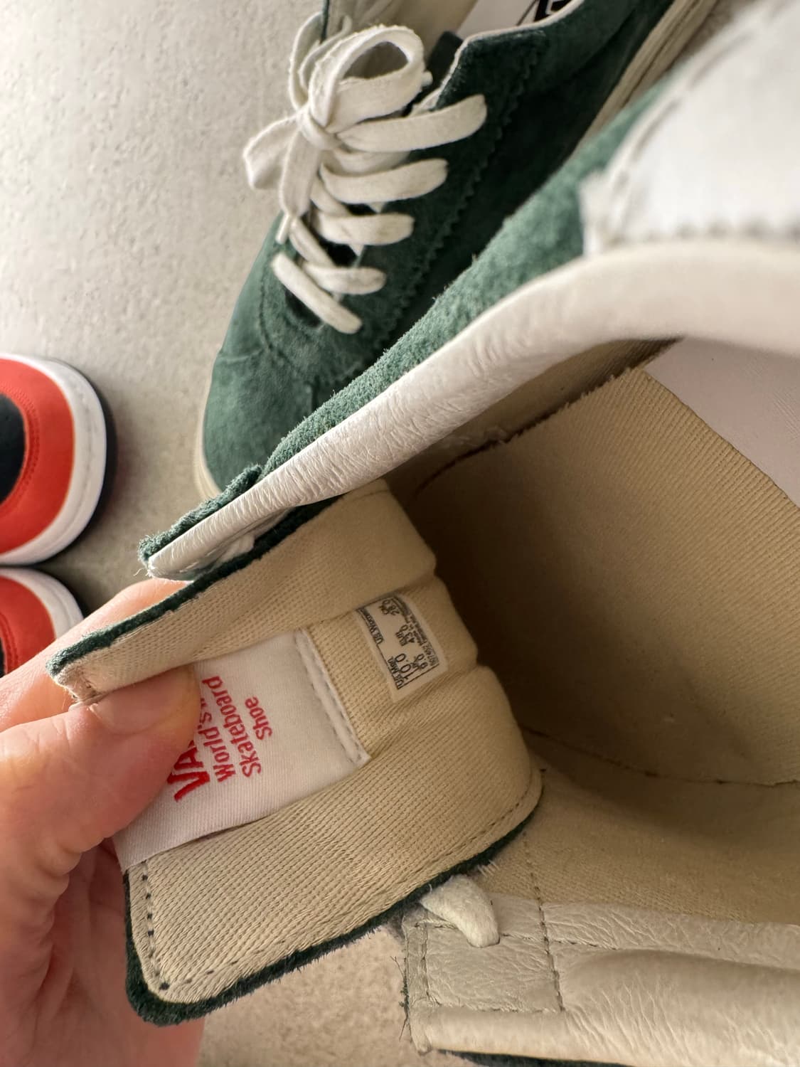 반스 스웨이드 운동화 그린 us10 / 신발종류많아요!!  상품이미지5