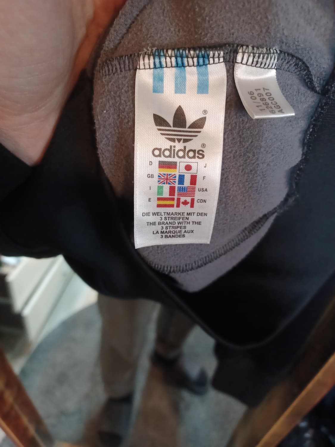 아디다스 대장급 슈퍼스타 트랙 져지 골드 110 상품이미지4