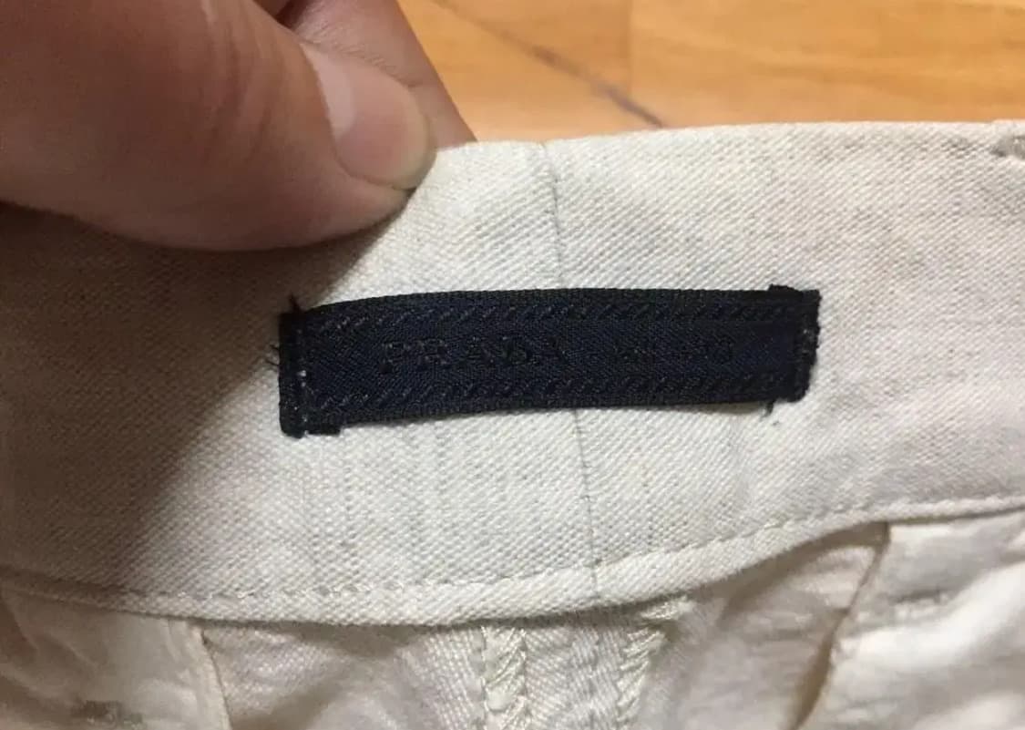 PRADA 프라다 팬츠(코튼/리넨)29 사이즈 상품이미지4