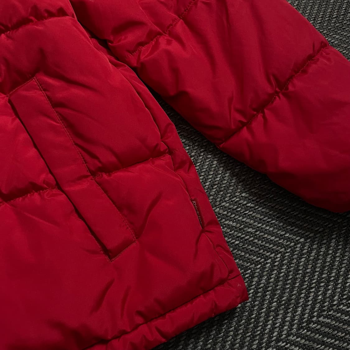디키즈 USA 오리지날 퀼팅 경량 패딩 레드 y 4248 상품이미지5