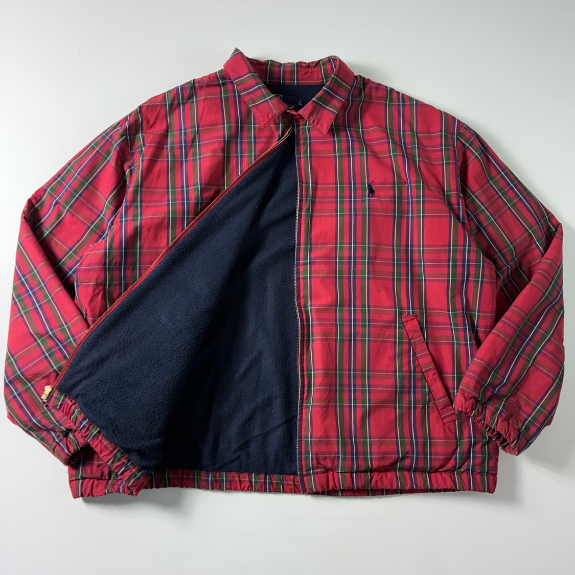 Polo 폴로 랄프로렌 90‘s 체크 코튼 스윙톱 자켓 상품이미지3