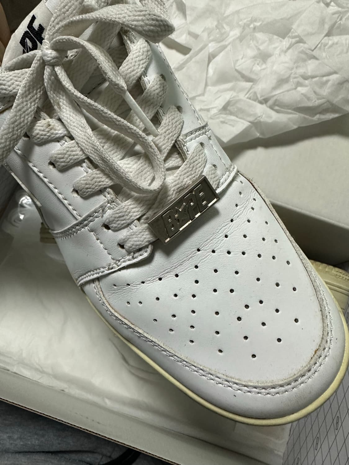 270)베이프스타 트리플화이트 상품이미지5