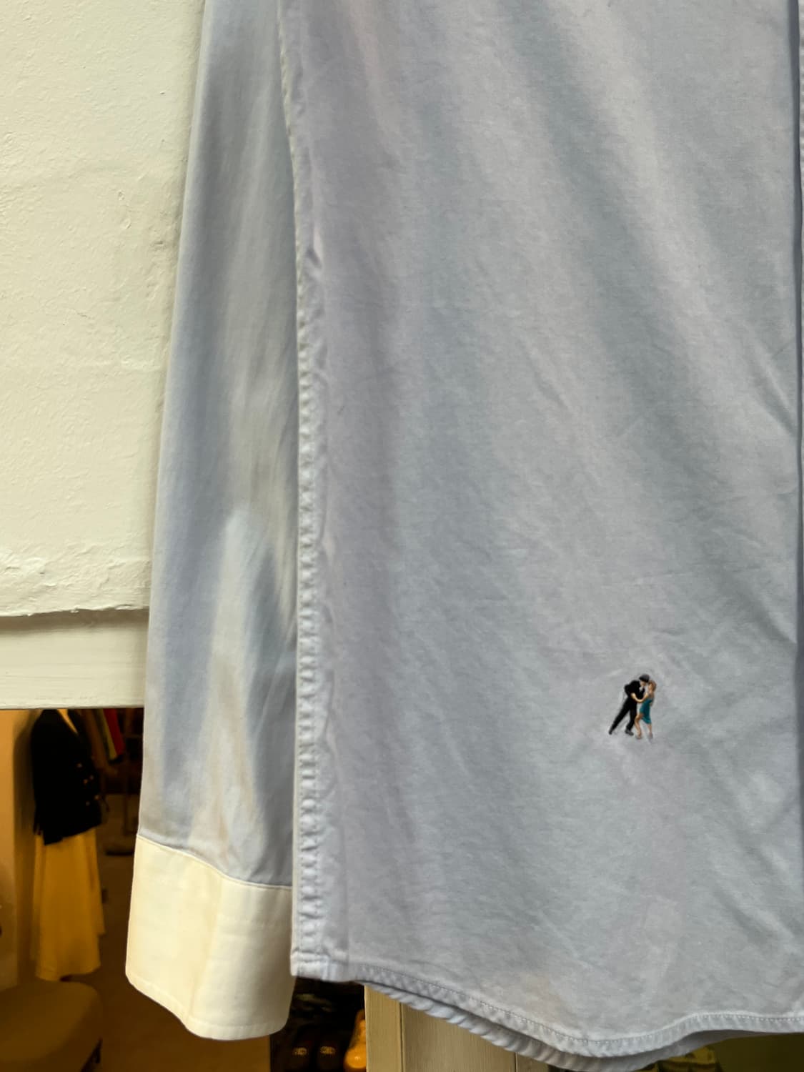 Customellow X 정연두 자수 클레릭 셔츠 XL 상품이미지4