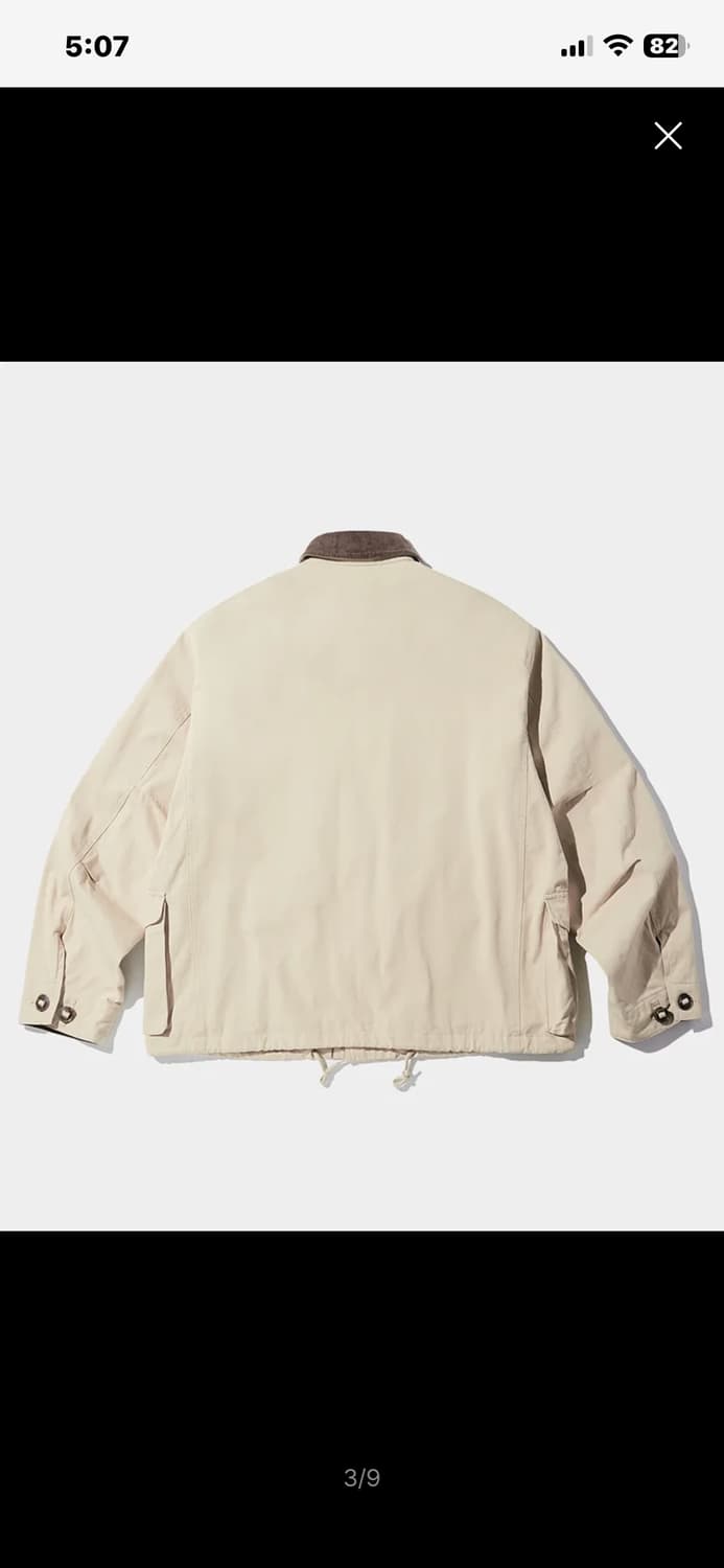 VINTAGE CANVAS FISHING JACKET_BEIGE 상품이미지3
