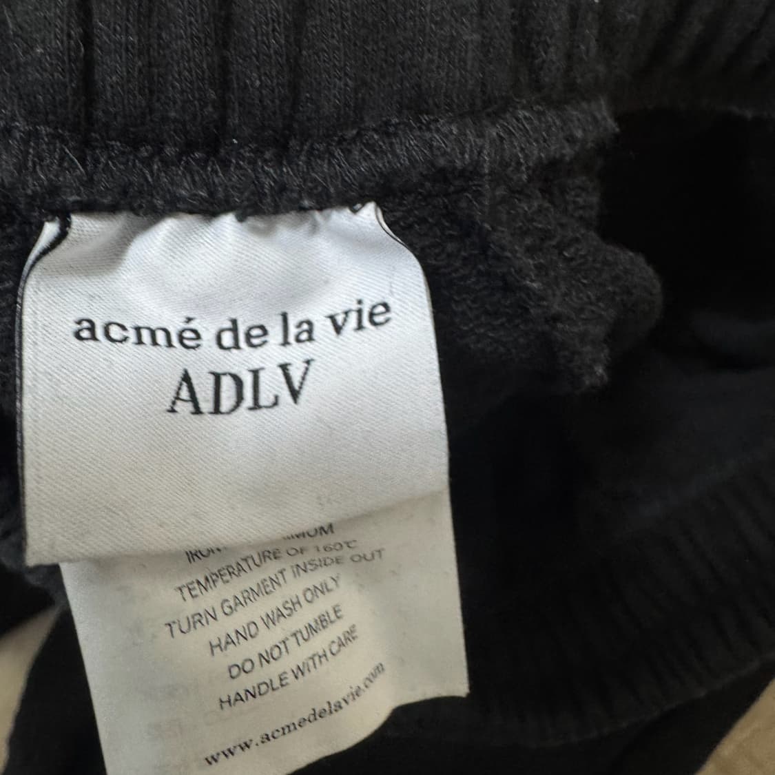 아크메드라비 ADLV 로고 밴딩 조거팬츠 3사이즈  상품이미지5