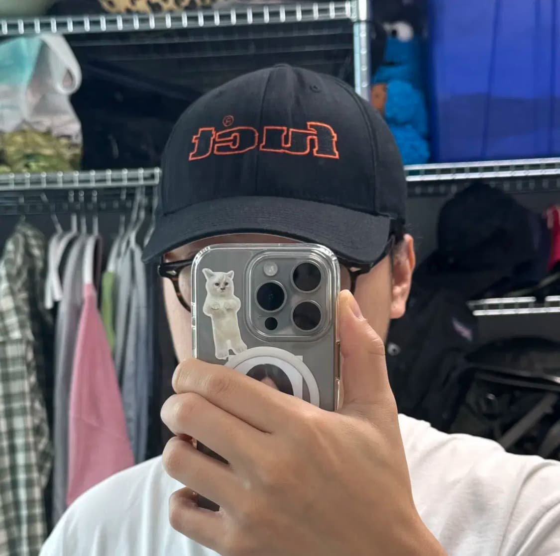 FUCT 퍽트 FLEXFIT 볼캡 블랙 상품이미지7