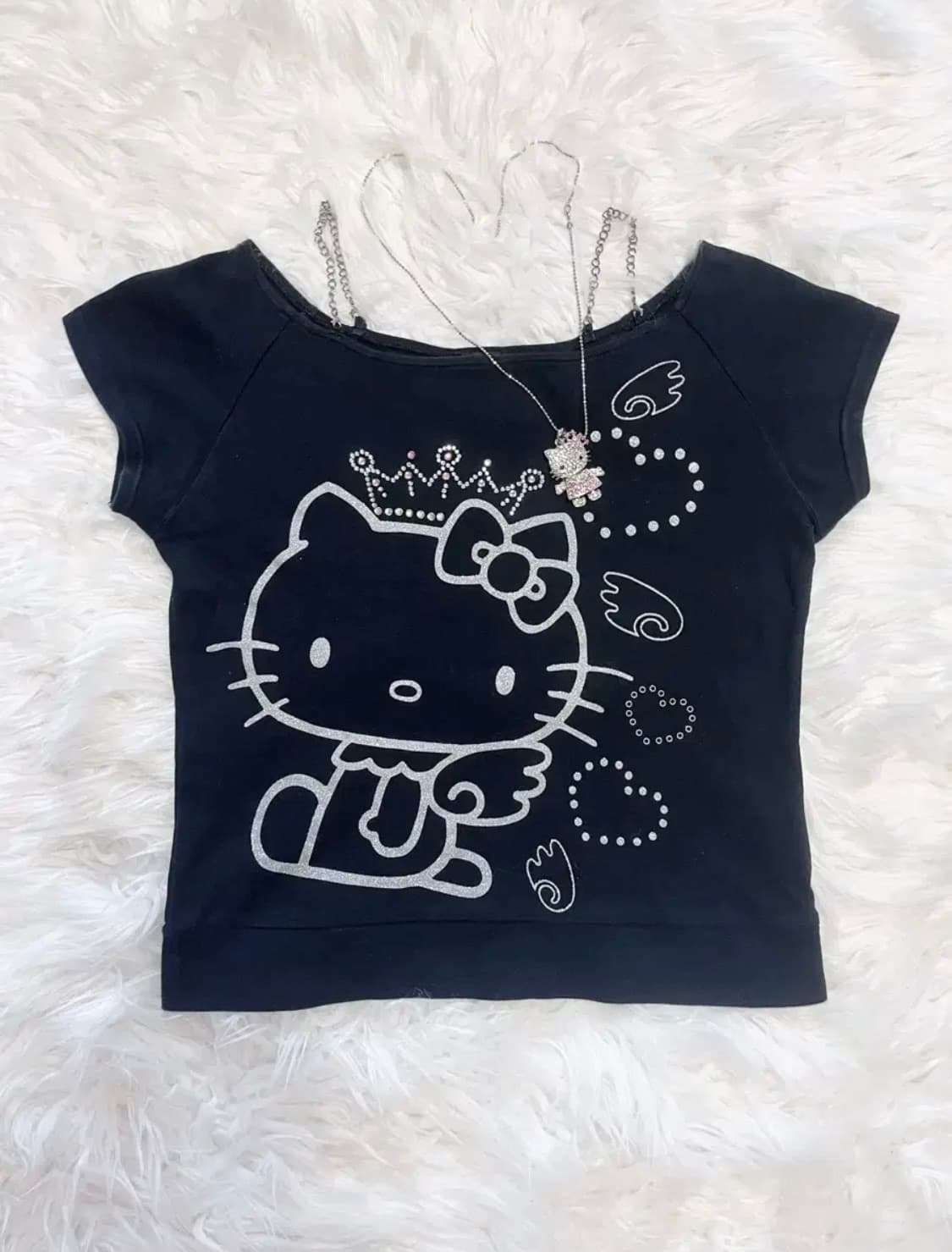 헬로키티 티셔츠 갸루 비비틱스 상품이미지1